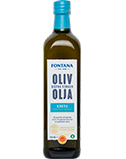 Olivolja Kreta Extra Virgin 750ml - Fontana - Fontanas olivolja från Kreta är en kallpressad olivolja från den Koronieiki oliven. Olivoljans höga kvalitet försäkrar att alla dess nyttiga egenskaper är bevarade. Oljans friska, fruktiga och lätt kryddiga smak passar utmärkt till salladsdressingar eller som smaksättare till dina kötträtter. Använd den i salladen eller droppa oljan över kött, fisk eller kyckling.